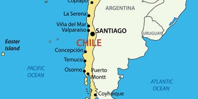 Mapa de concepcion, Chile